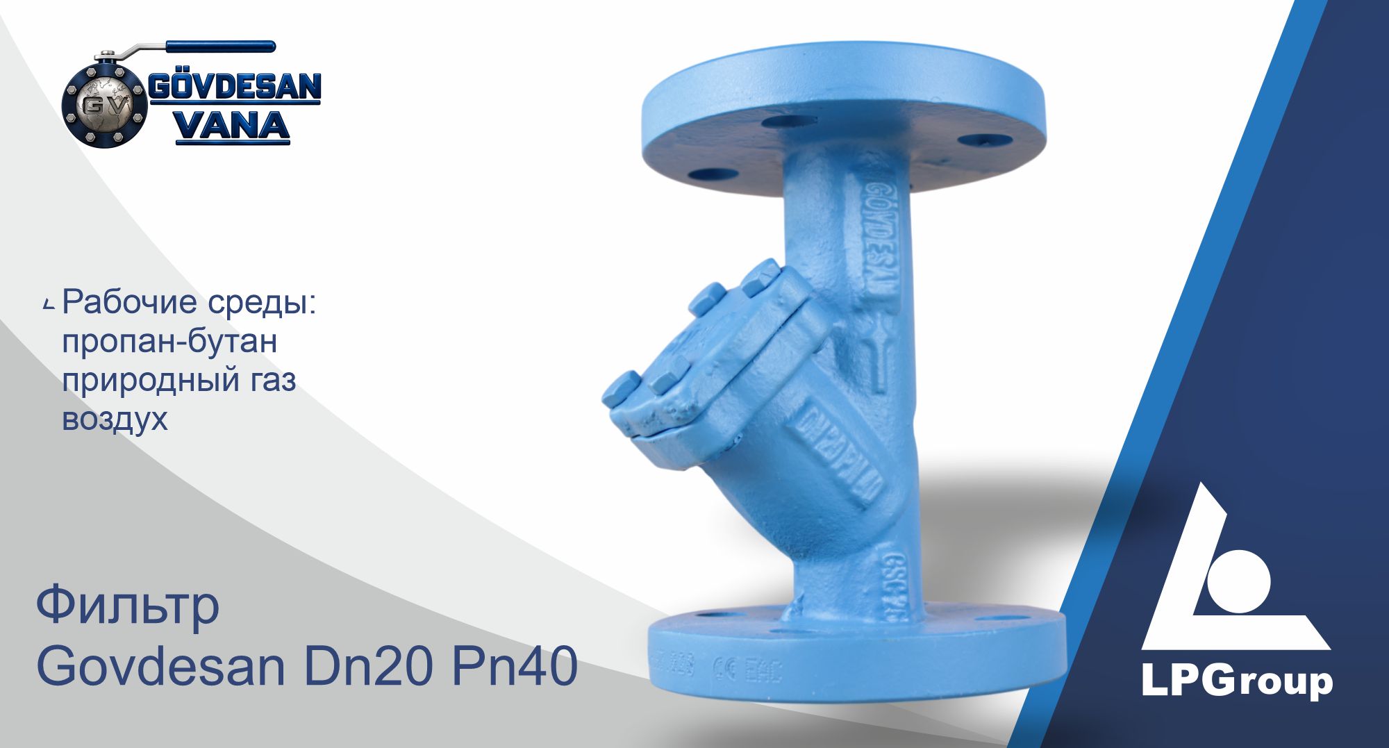 Фильтр Govdesan Dn20 Pn40